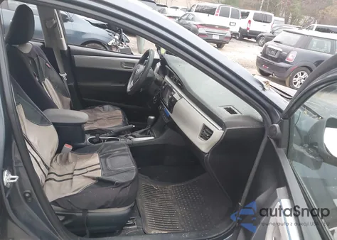 2016 Toyota Corolla Le z USA, uszkodzony, nr VIN 2T1BURHE2GC713466